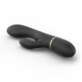 Черный вибратор-кролик Dorcel Glam Rabbit - 21 см. - Dorcel