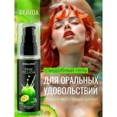 Съедобная смазка на водной основе с ароматом фейхоа - 60 гр. - Биоритм - купить с доставкой в Перми