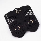 Фигурный набор для БДСМ-игр с узорами и золотистой фурнитурой - Crazy Handmade - купить с доставкой в Перми