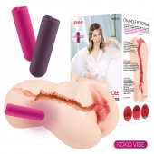 Мастурбатор-вагина с вибрацией Jenny Onahole edition 005 - KOKOS - в Перми купить с доставкой