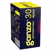 Ароматизированные презервативы Ganzo Juice - 30 шт. - Ganzo - купить с доставкой в Перми