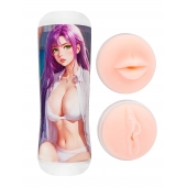 Двусторонний мастурбатор аниме - ротик и вагина - Tokyo Style - в Перми купить с доставкой