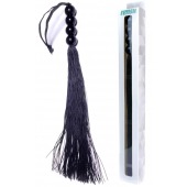 Черная силиконовая плеть - 37 см. - Boys of Toys - купить с доставкой в Перми