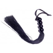 Черная силиконовая плеть - 37 см. - Boys of Toys - купить с доставкой в Перми