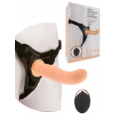 Женский вибрострапон со съемной насадкой и пультом ДУ - Erokay - купить с доставкой в Перми