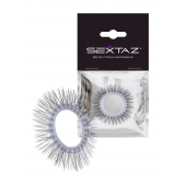 Круглое эрекционное кольцо с «ресничками» - Sextaz - в Перми купить с доставкой