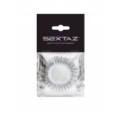 Круглое эрекционное кольцо с длинными «ресничками» - Sextaz - в Перми купить с доставкой