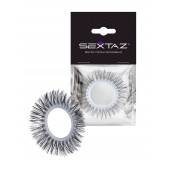 Круглое эрекционное кольцо с длинными «ресничками» - Sextaz - в Перми купить с доставкой