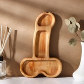 Деревянное блюдо для подачи в форме члена (25 х 16,5 х 1,7 см) - Сима-Ленд - купить с доставкой в Перми