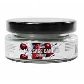 Массажная свеча «Спелая вишня» - 50 мл. - SGAN - купить с доставкой в Перми