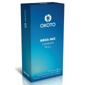 Презервативы OKOTO Mega Mix - 18 шт. - Sitabella - купить с доставкой в Перми