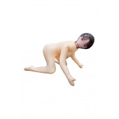 Телесная надувная секс-кукла в позиции догги-стайл - NMC - в Перми купить с доставкой