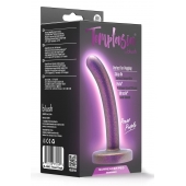 Фиолетовая насадка с гладкой поверхностью Surrender 4.75 Inch Beginner Pegging Dildo - 12 см. - Blush Novelties - купить с доставкой в Перми