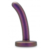 Фиолетовая насадка с гладкой поверхностью Surrender 4.75 Inch Beginner Pegging Dildo - 12 см. - Blush Novelties - купить с доставкой в Перми