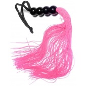 Розовая силиконовая плеть - 35,5 см. - Boys of Toys - купить с доставкой в Перми