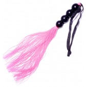 Розовая силиконовая плеть - 35,5 см. - Boys of Toys - купить с доставкой в Перми