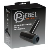 Черный мастурбатор с удобной ручкой Masturbator with 2 Functions - Orion - в Перми купить с доставкой