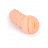 Телесный мастурбатор-вагина с эрекционными кольцами в комплекте - Sexy Girl - в Перми купить с доставкой