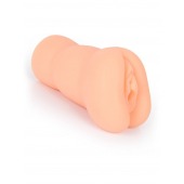 Телесный мастурбатор-вагина с 2 эрекционными кольцами в комплекте - Sexy Girl - в Перми купить с доставкой