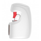 Белый мастурбатор с язычком и возвратно-поступательными движениями - Secwell - в Перми купить с доставкой