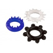 Набор из 3 разноцветных эрекционных колец - A-toys - в Перми купить с доставкой