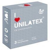 Презервативы с точками Unilatex Dotted - 3 шт. - Unilatex - купить с доставкой в Перми