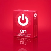 Супертонкие презервативы ON) Super Thin - 3 шт. - ON) - купить с доставкой в Перми