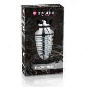 Анальный плаг для электростимуляции Hector Helix Buttplug L - 11,5 см. - MyStim - купить с доставкой в Перми