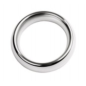 Металлическое эрекционное кольцо размера L - ToyFa - в Перми купить с доставкой