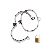 Металлические наручники на замке - ToyFa - купить с доставкой в Перми