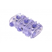 Фиолетовая насадка на пенис Rings Armour - Lola Games - в Перми купить с доставкой