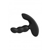 Черный силиконовый стимулятор простаты Levett Nitoc с пультом ДУ - Levett - в Перми купить с доставкой