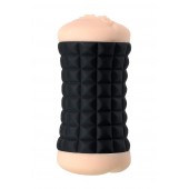 Двухсторонний мастурбатор JOS JANICE в черном цилиндре - JOS - в Перми купить с доставкой