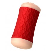 Двухсторонний мастурбатор JOS  NADIN в красном цилиндре - JOS - в Перми купить с доставкой