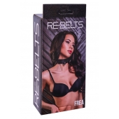 Ошейник Frea с маленьким колечком-креплением - Rebelts - купить с доставкой в Перми