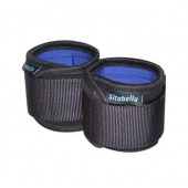 Неопреновые черно-синие наручники - Sitabella - купить с доставкой в Перми