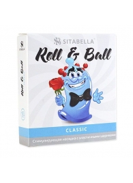 стимулирующий презерватив-насадка Roll   Ball Classic - Sitabella - купить с доставкой в Перми