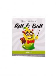 Стимулирующий презерватив-насадка Roll   Ball Apple - Sitabella - купить с доставкой в Перми