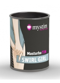 Компактный мастурбатор MasturbaTIN Swirl Girl - MyStim - в Перми купить с доставкой