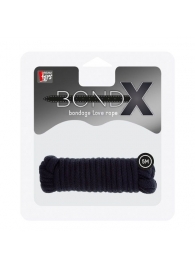 Чёрная веревка для связывания BONDX LOVE ROPE - 5 м. - Dream Toys - купить с доставкой в Перми