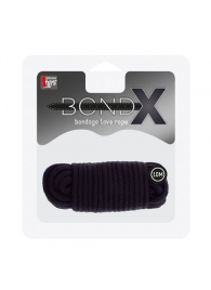 Черная веревка для связывания BONDX LOVE ROPE - 10 м. - Dream Toys - купить с доставкой в Перми