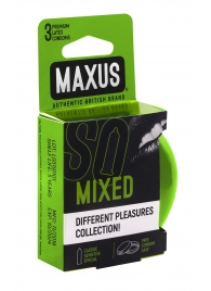 Презервативы в железном кейсе MAXUS Mixed - 3 шт. - Maxus - купить с доставкой в Перми