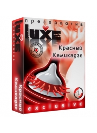 Презерватив LUXE  Exclusive   Красный Камикадзе  - 1 шт. - Luxe - купить с доставкой в Перми