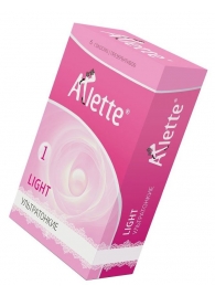 Ультратонкие презервативы Arlette Light - 6 шт. - Arlette - купить с доставкой в Перми