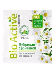 Пробник лубриканта на водной основе Bio Active - 3 гр. - Биоритм - купить с доставкой в Перми