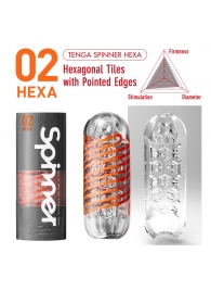 Мастурбатор SPINNER Hexa - Tenga - в Перми купить с доставкой