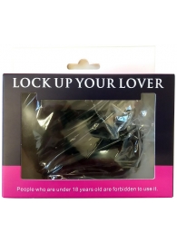 Черные меховые наручники Love с ключиками - Baile - купить с доставкой в Перми