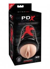 Телесный мастурбатор-вагина Air Tight Pussy Stroker - Pipedream - в Перми купить с доставкой