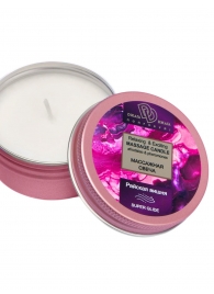 Массажная свеча  Райская вишня - БиоМед - купить с доставкой в Перми