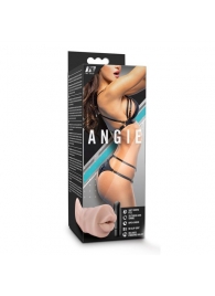 Телесный мастурбатор-ротик Angie - Blush Novelties - в Перми купить с доставкой